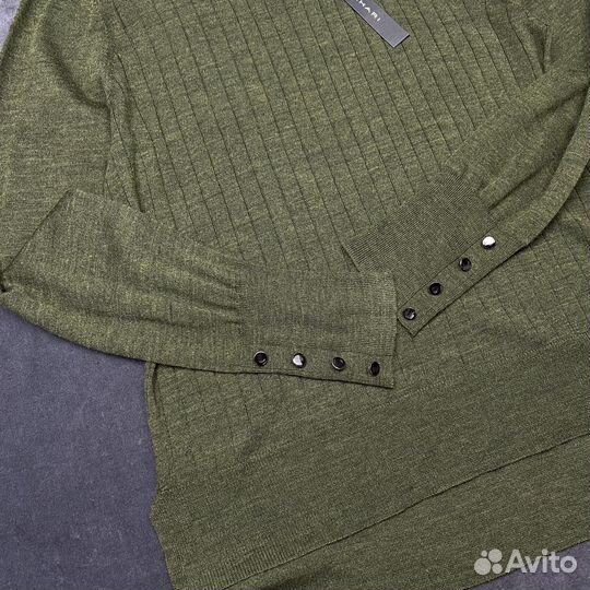 Джемпер новый меринос Tahari р.XL оригинал