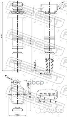 Катушка зажигания 01640006 Febest