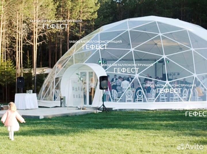 Шатер для банкета и ресторана, площадь 200 м2