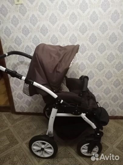 Коляска 2 в 1 индиго