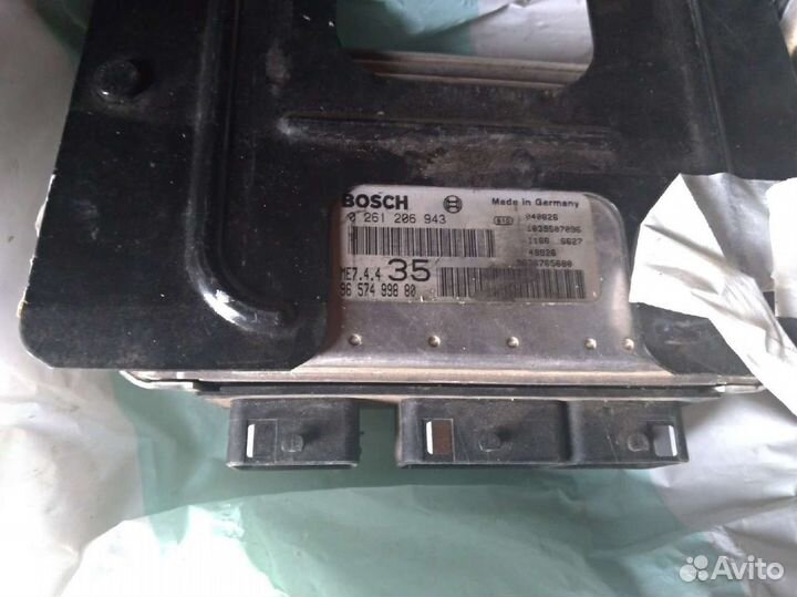 Эбу Peugeot 307 tu5jp4 Bosch ME7.4.4