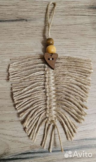 Изделия из джута ручной работы