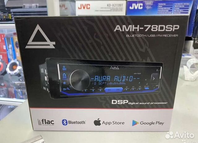 Новинка Aura AMH-78DSP dsp процессор+ Bluetooth купить в Лабинске | Авито