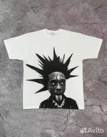 Футболка чб Reference Face Tee