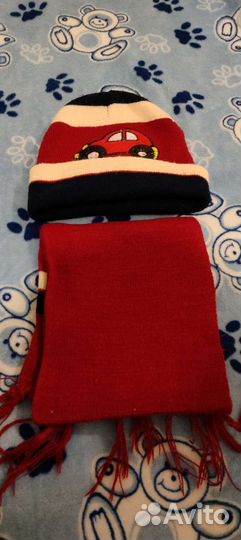 Комплект шапка и шарф