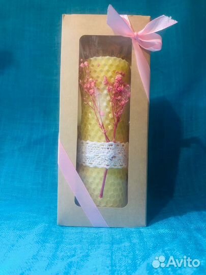 Свечи из вощины ручной работы