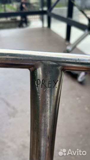 Титановый руль prey для самоката