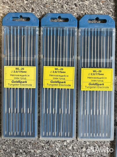 Неплатящиеся эллектроды для аргоновой сварки 2 мм