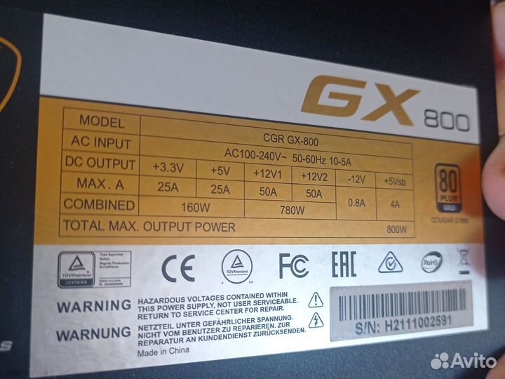 Блоки питания пк неисправные