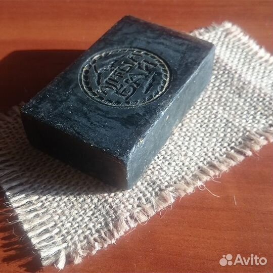 Мыло натуральное ручной работы дегтярное антимикро