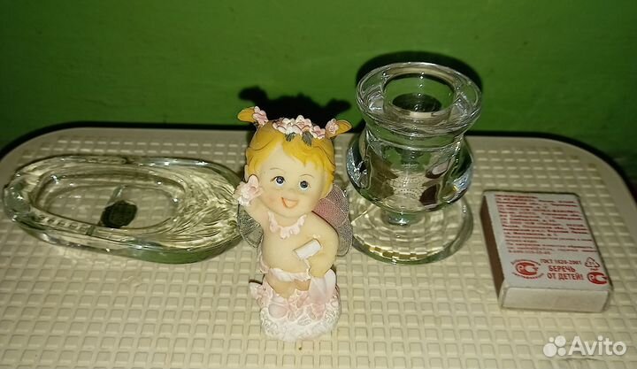 Юашмачок- пепельница и подсвечеик