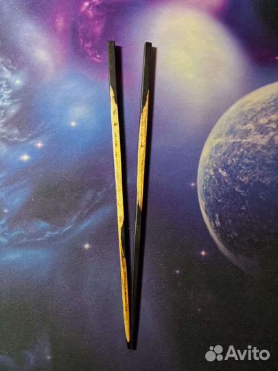 Палочки для еды из черного дерева(гренадил)