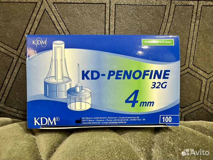 Иглы для инсулиновых шприц ручек