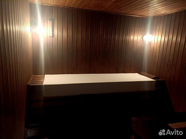 Баня сауна с бассейном