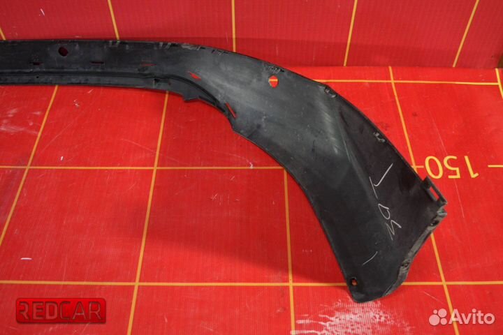 Накладка бампера зад Toyota Rav 4 IV рестайл (15)