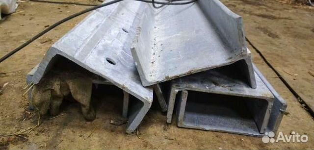 Швеллер 1600х160 оцинкованный, почти вечный