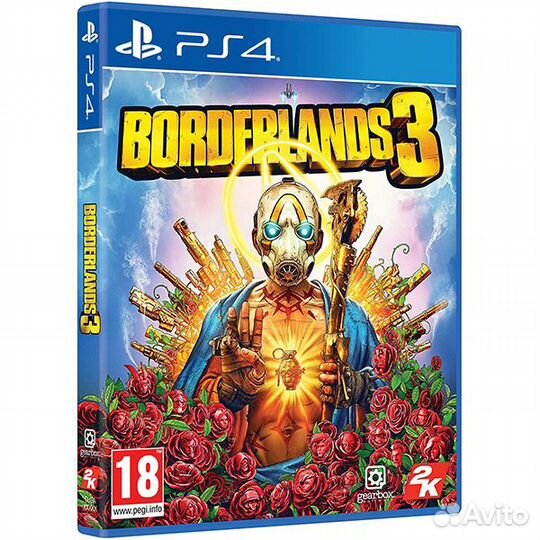 PS4 диск Borderlands 3, абсолютно новый, запечатан