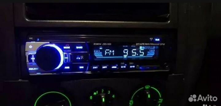 Влж Магнитола с блютуз и громкой связью с телефона