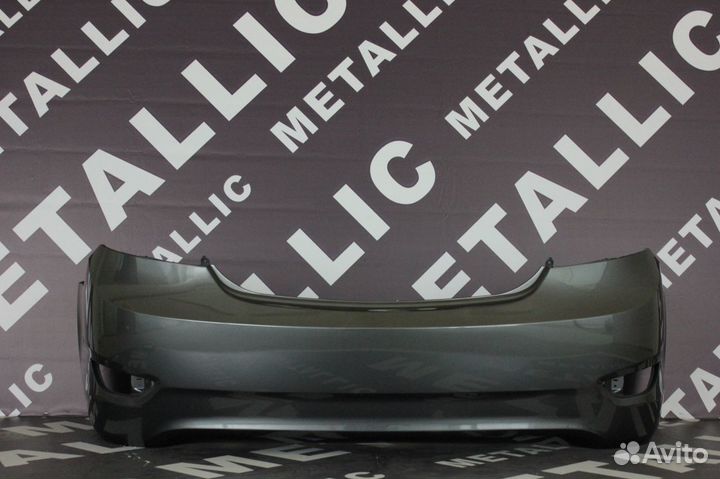 Бампер задний hyundai solaris 10 г./ цв. SAE-серый