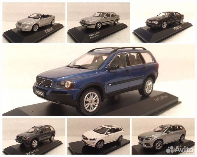 Качественные модели авто Volvo Saab 1:43 от