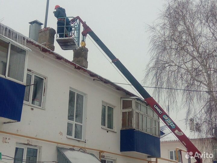 Услуги крана-манипулятора, автовышка самосвал