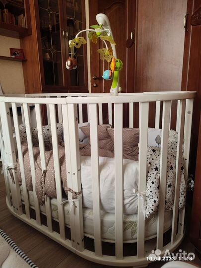 Детская кроватка трансформер