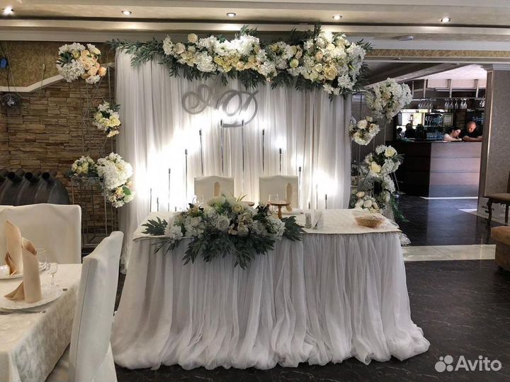 Оформление свадеб