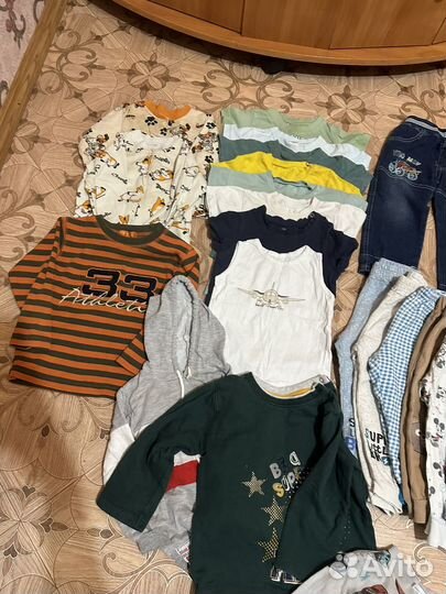 Пакет одежды на мальчика с 5-6 месяцев до года