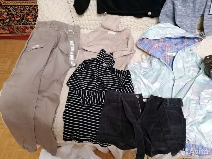 Вещи пакетом для девочки 134 140