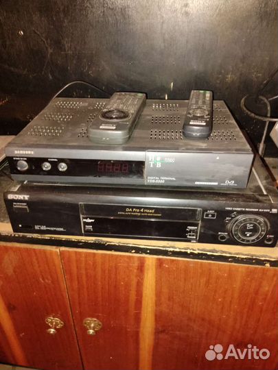Видиомагнитофон сони самсунг нтвплюс