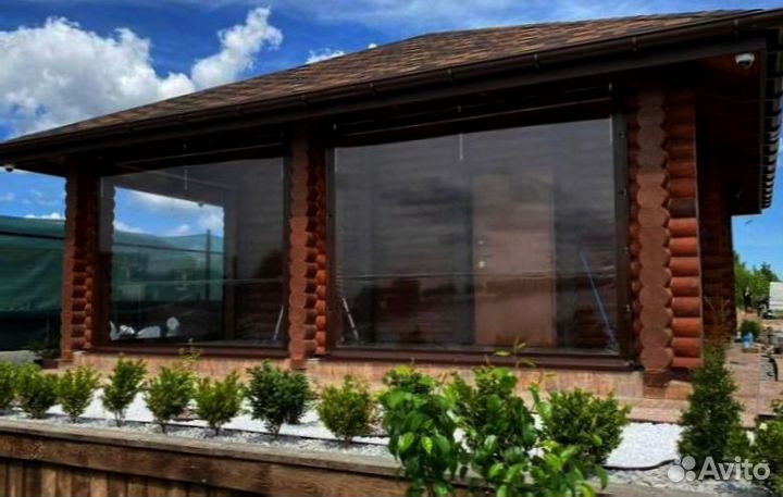 Гибкие окна / свое производство / не мутнеют