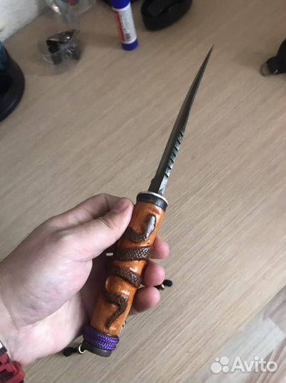 Нож охотничий ручной работы