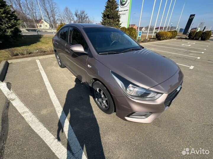 Hyundai Solaris 1.6 МТ, 2018, 116 000 км