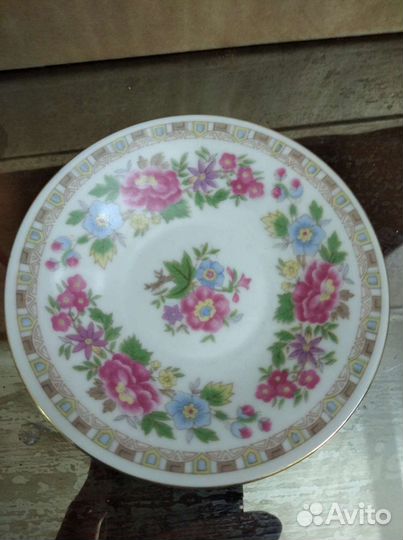 Чайный и кофейный сервизы фабричный Китай