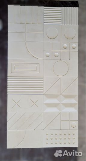 3D гипсовые панели рейки