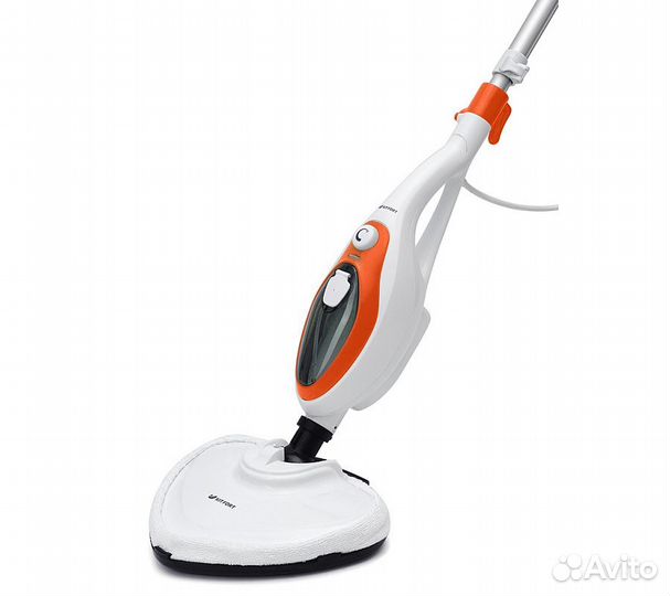 Швабра паровая Kitfort KT-1004-3 1500Вт оранжевый
