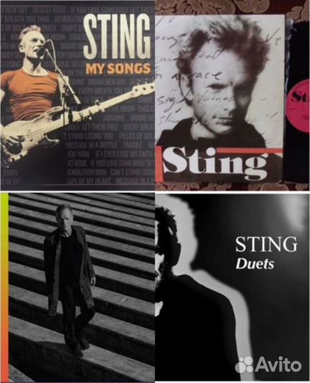 Sting винил Lp