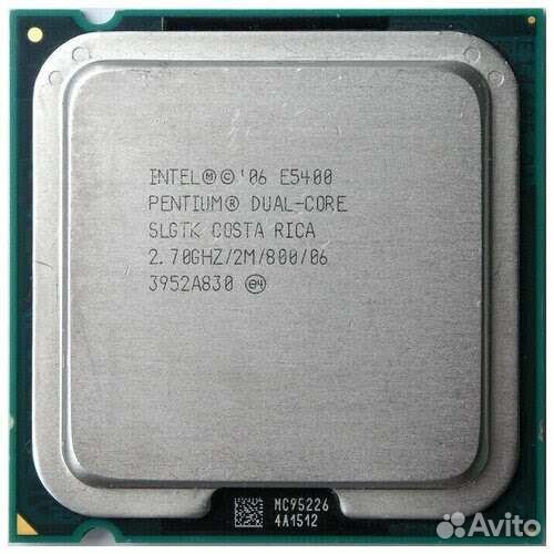 Проц. pentium e 5400 dual core+плата g41c-vs