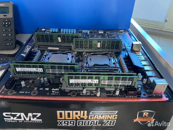 Игровой комплект 2x16 ядер/128GB DDR4