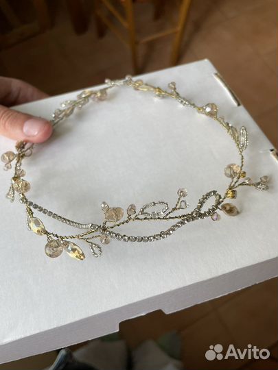 Украшение для волос на свадьбу выпускной