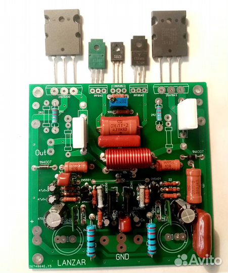 Детали усилителя