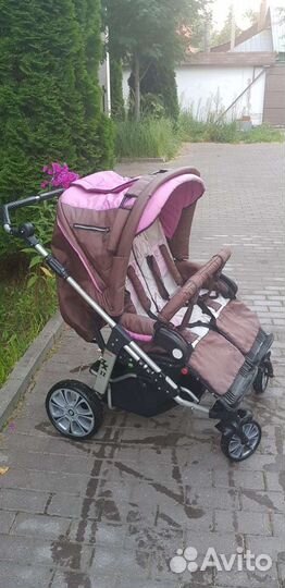 Коляска для двойни