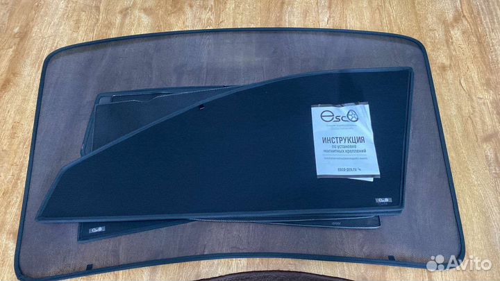 Каркасные шторки на nissan teana