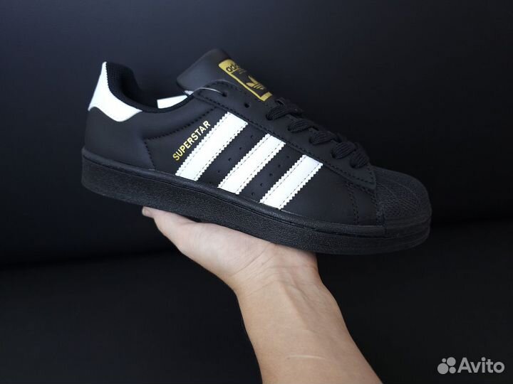 Кроссовки Adidas Superstar Black