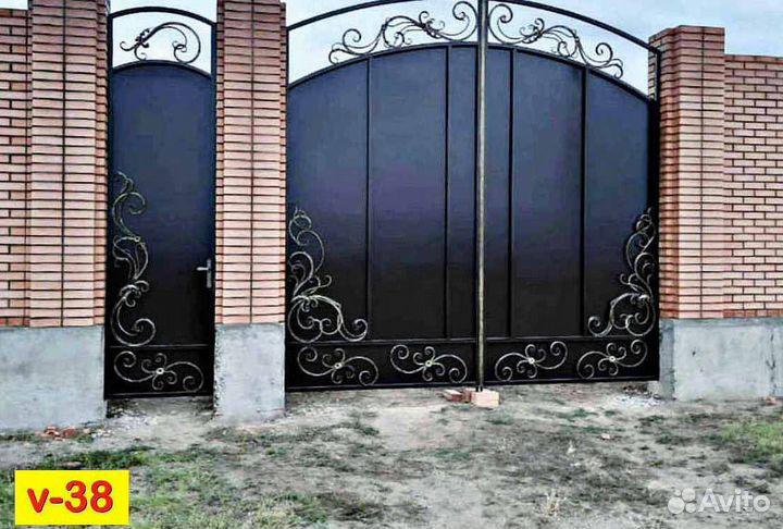 Кованные ворота