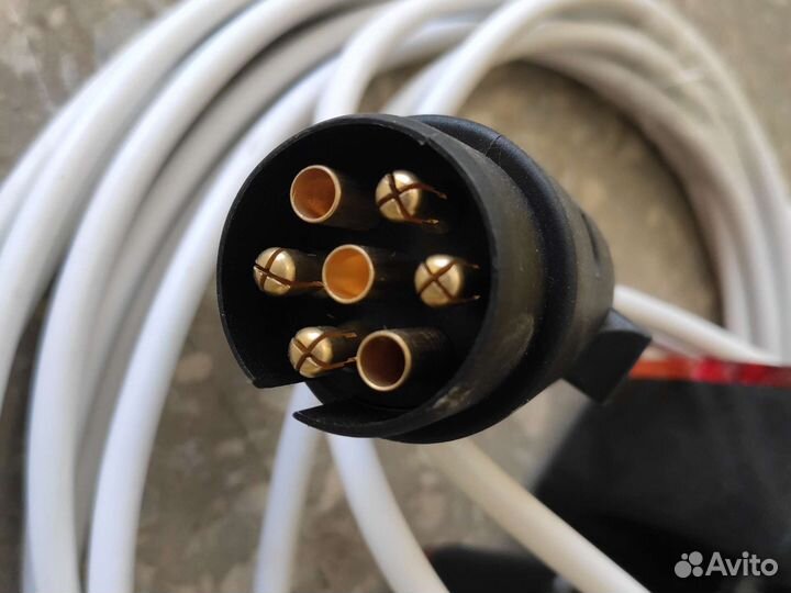 Проводка на легковой прицеп 4 метра в сборе