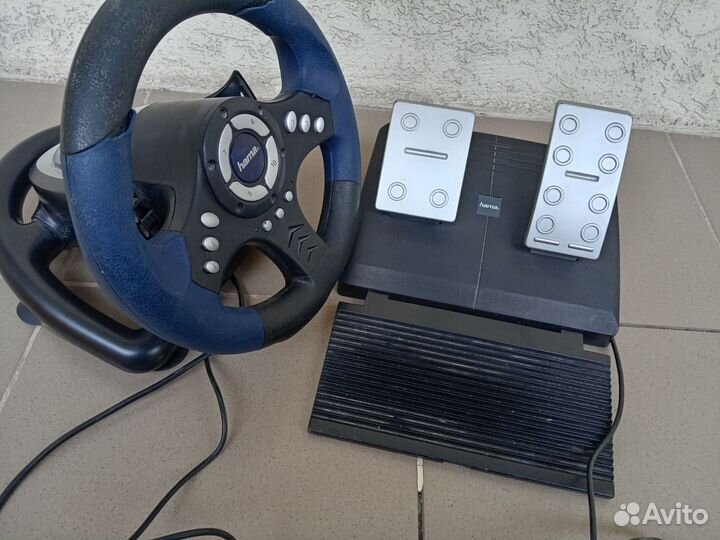 Руль и педали Hama