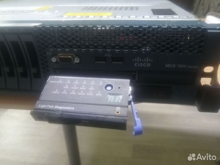 Сервер Cisco mcs 7800 serues 2u