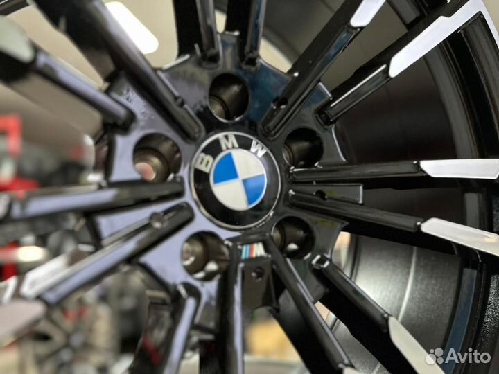 Диски литые R20 BMW 5 706 стиль разноширокие