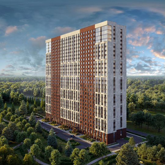 2-к. апартаменты, 46,4 м², 26/28 эт.